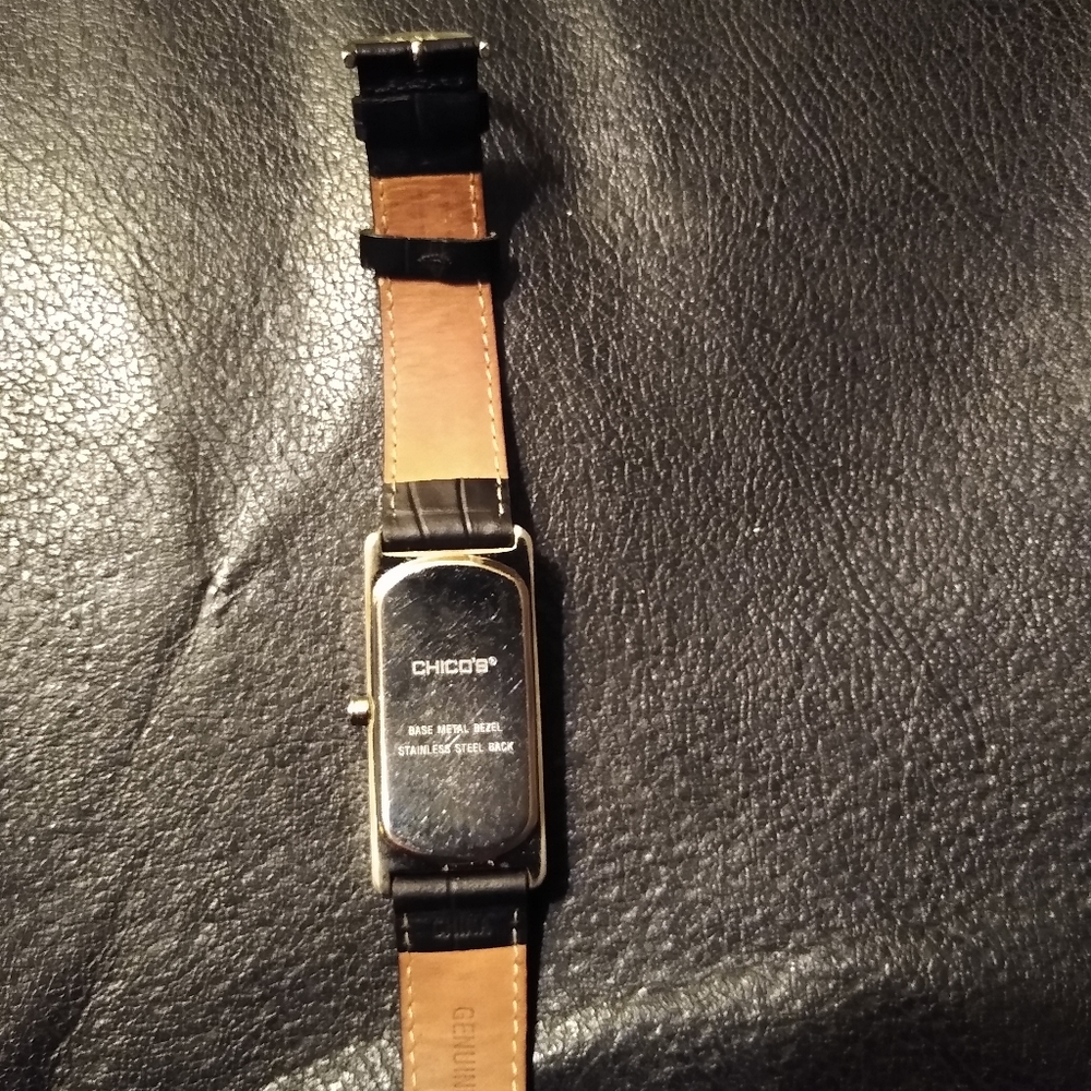 Chico's Unique Rectangular watch - Picture 2 of 4